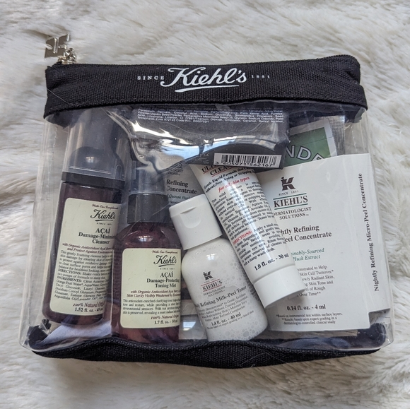 10pc KIEHL'S Ultra Facial/ Acai Antioxidant All About Face Care Set - Picture 5 of 5
